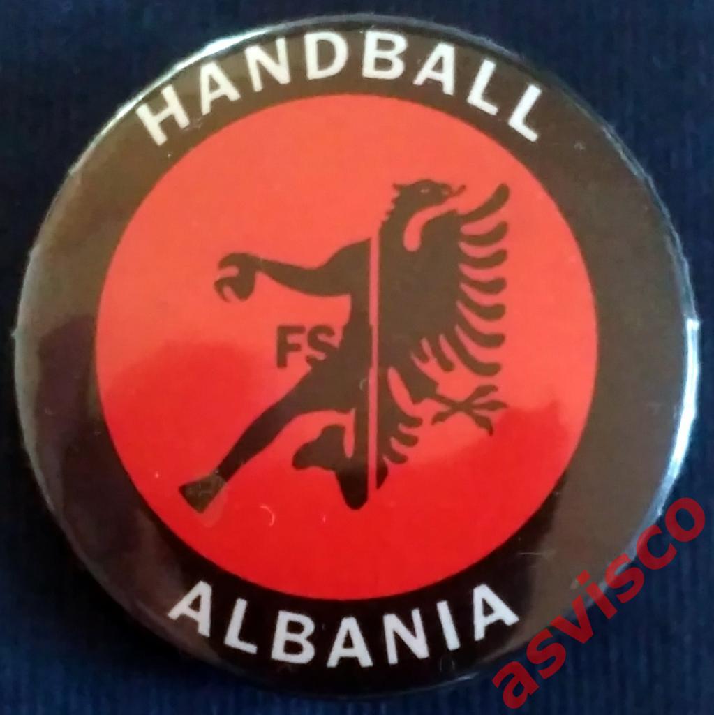 Значок Федерация Гандбола Албании. 2