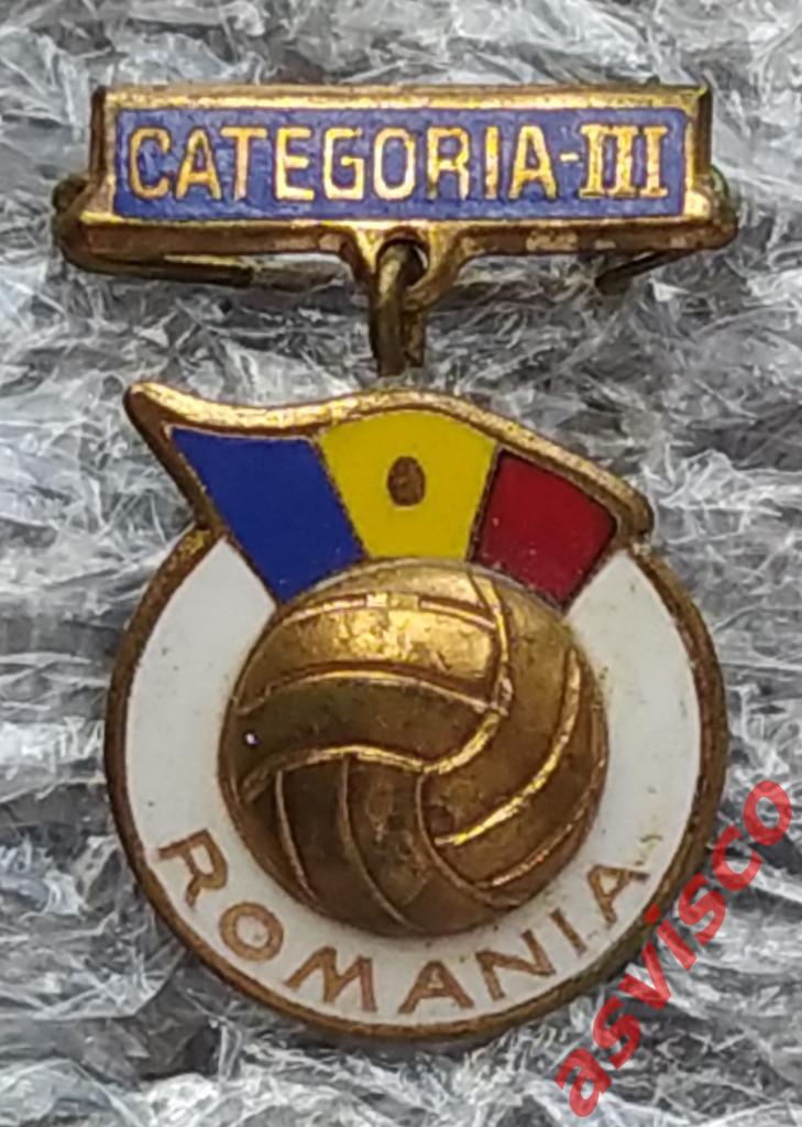 Значок Федерация Футбола Румынии.