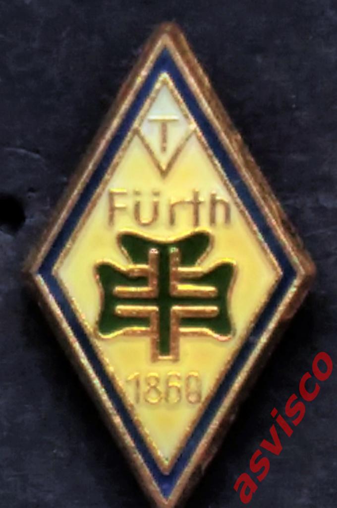 Значок Спортивный Клуб TV Furth 1860 из Фюрта / Северная Бавария, Германия. 2