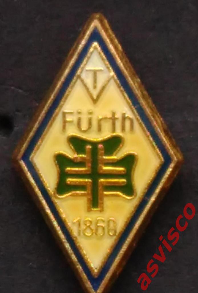 Значок Спортивный Клуб TV Furth 1860 из Фюрта / Северная Бавария, Германия. 3