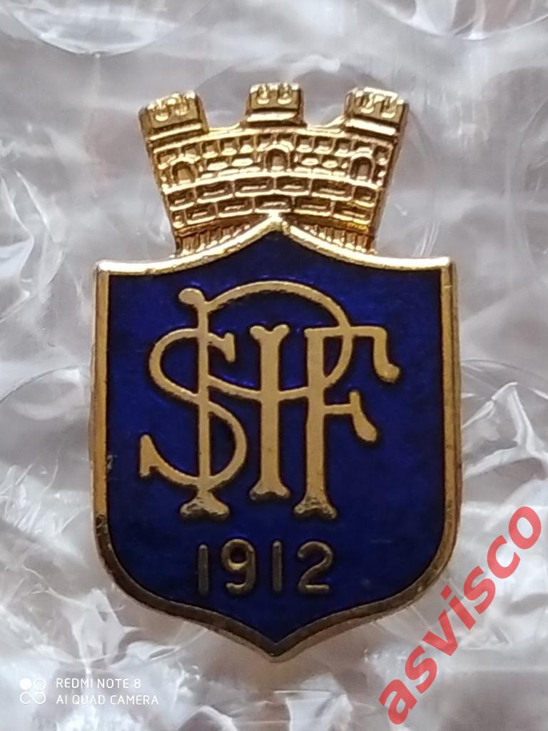 Значок Спортивная Ассоциация SPIF 1912 из Стокгольма / Швеция.