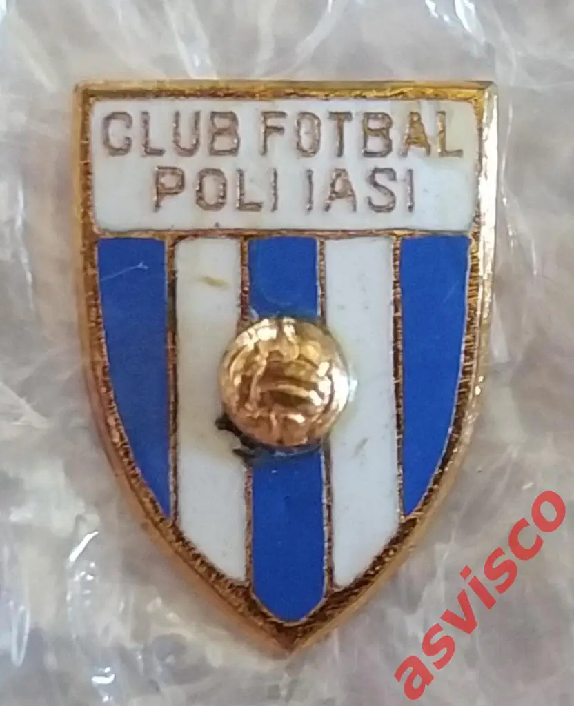Значок Футбольный клуб ПОЛИТЕХНИКА из Яссы / Румыния.