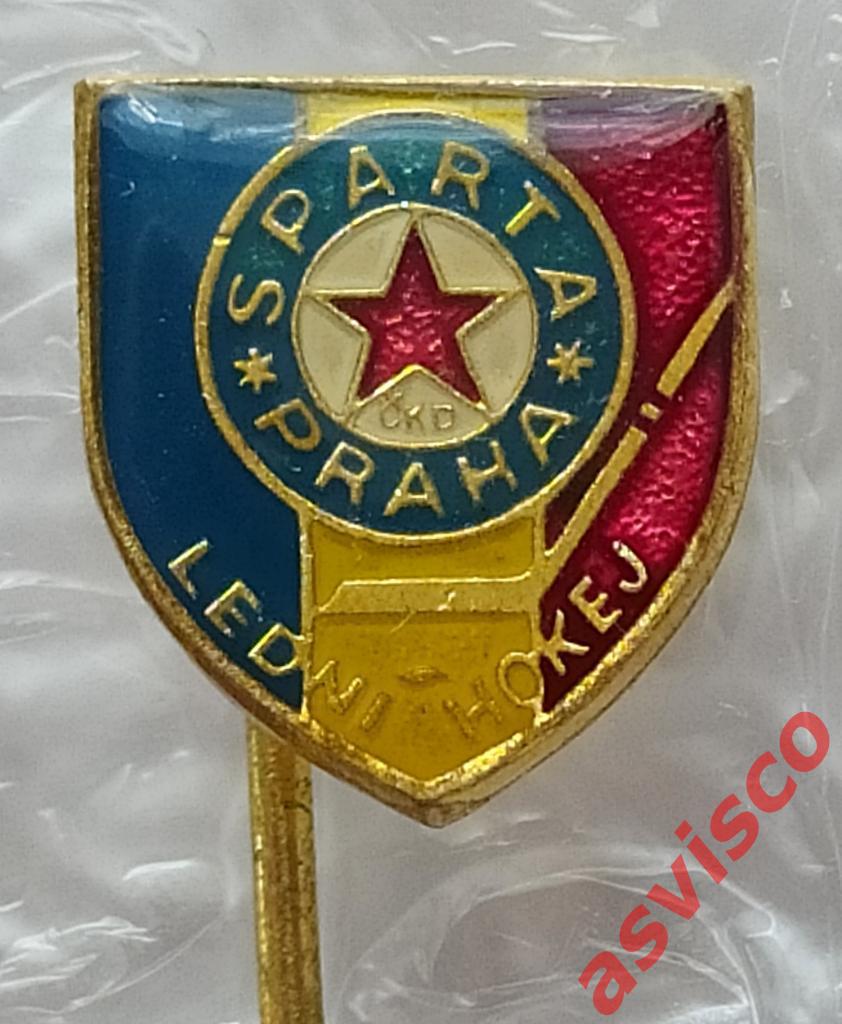 Значок Хоккейный клуб SPARTA PRAHA / СПАРТА из Праги / Чехословакия. 6