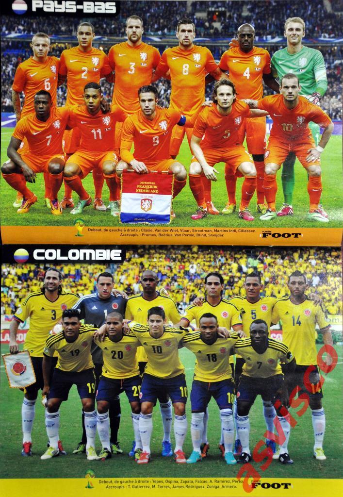 Чемпионат Мира по футболу в Бразилии 2014 года. Представление команд. 5