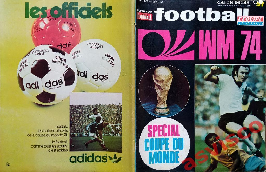 Чемпионат Мира по футболу в Германии 1974 года. Представление команд.