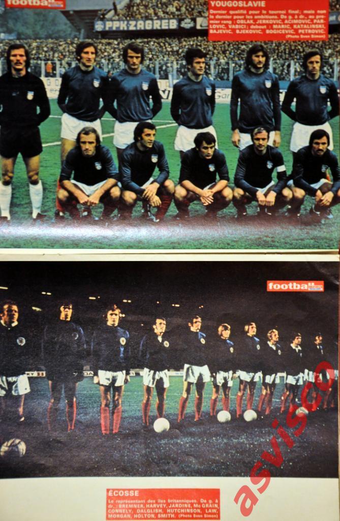 Чемпионат Мира по футболу в Германии 1974 года. Представление команд. 3