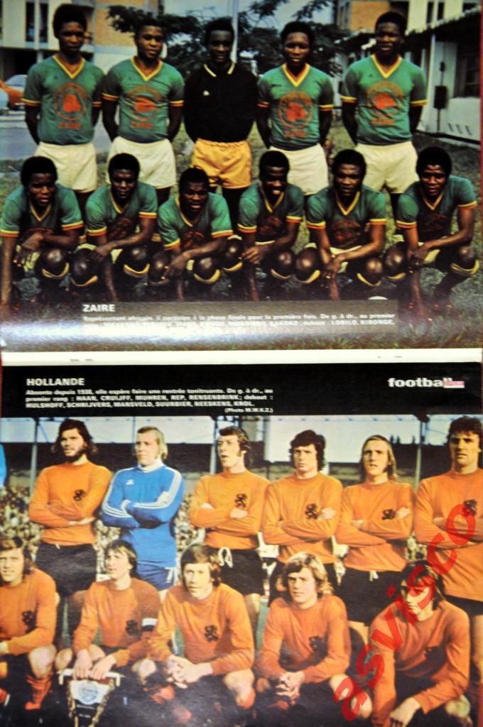 Чемпионат Мира по футболу в Германии 1974 года. Представление команд. 4
