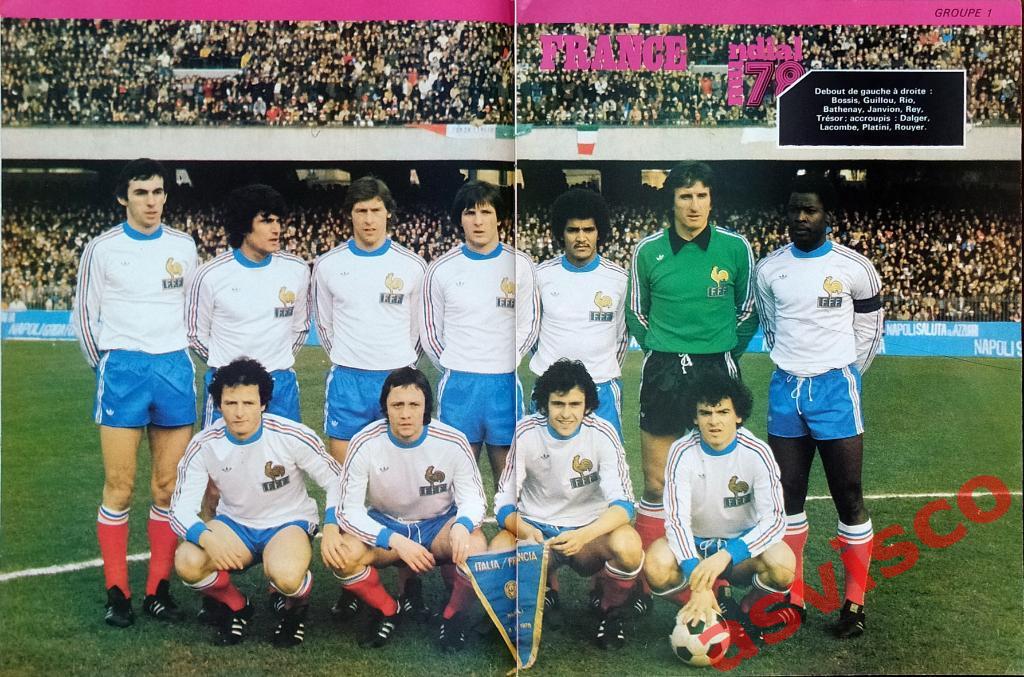 Чемпионат Мира по футболу в Аргентине 1978 года. Представление команд. 2