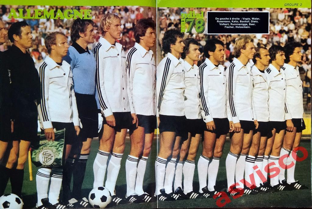 Чемпионат Мира по футболу в Аргентине 1978 года. Представление команд. 4