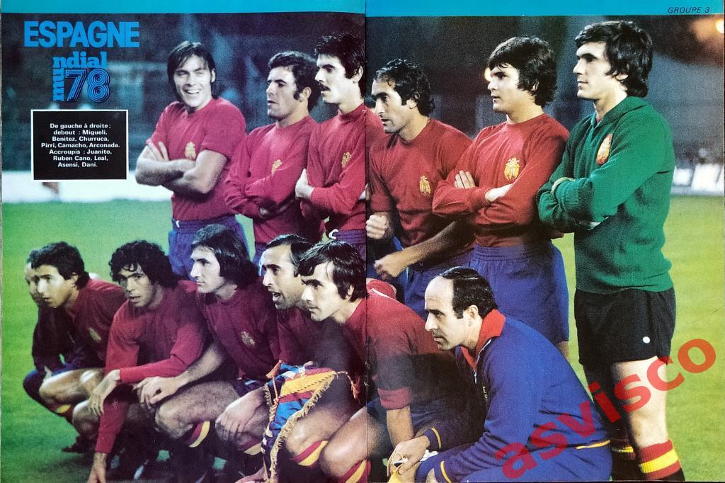 Чемпионат Мира по футболу в Аргентине 1978 года. Представление команд. 5