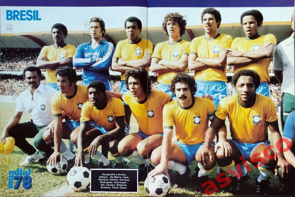 Чемпионат Мира по футболу в Аргентине 1978 года. Представление команд. 6