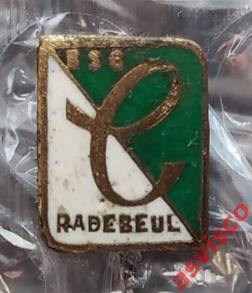 Значок СК BSG CHEMIE Radebeul / БСГ ХЕМИ из Радебойля / Саксония, Германия.
