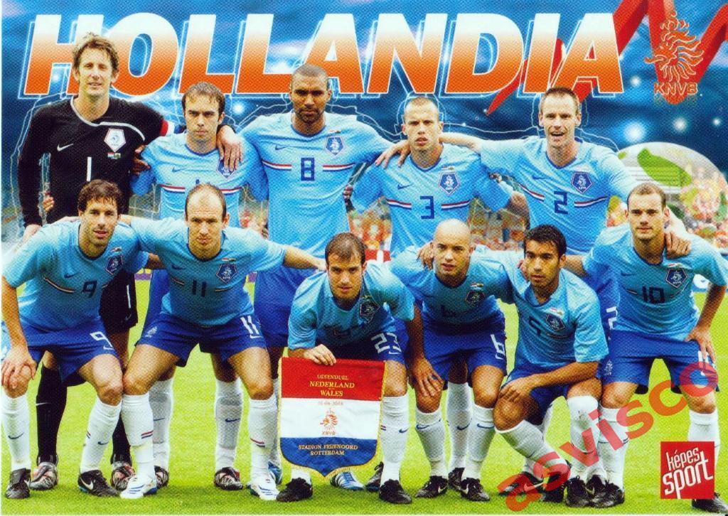 Национальная сборная Голландии - участник ЕВРО-2008