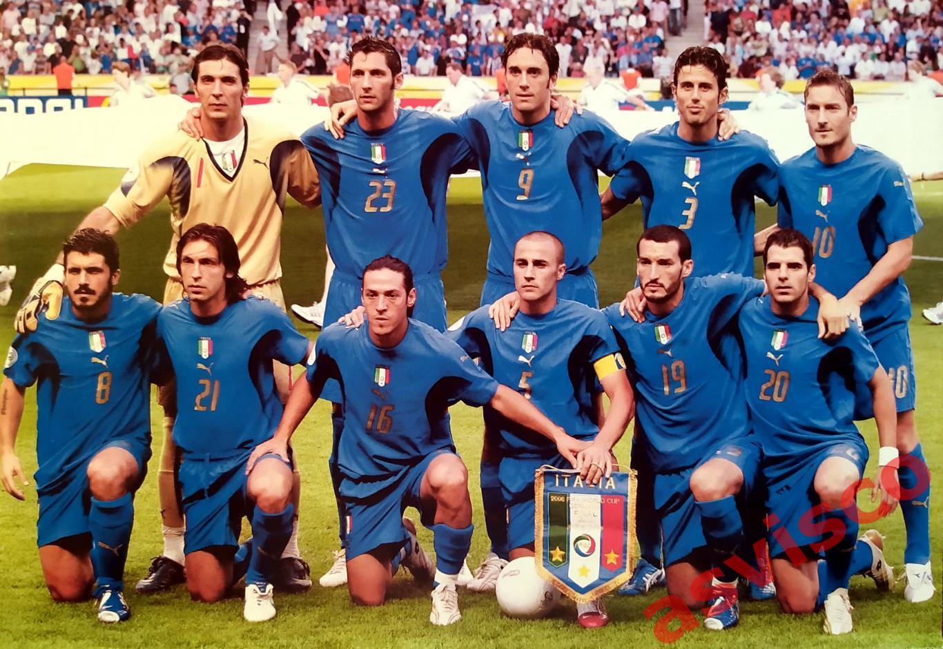 Чемпионат Мира по футболу в Германии 2006 года. Италия - Чемпион Мира. 2