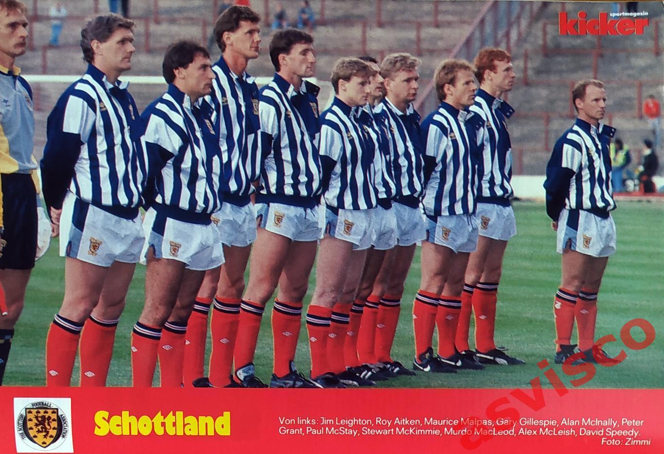Чемпионат Мира по футболу в Италии 1990 года. Группа С. Представление команд. 4