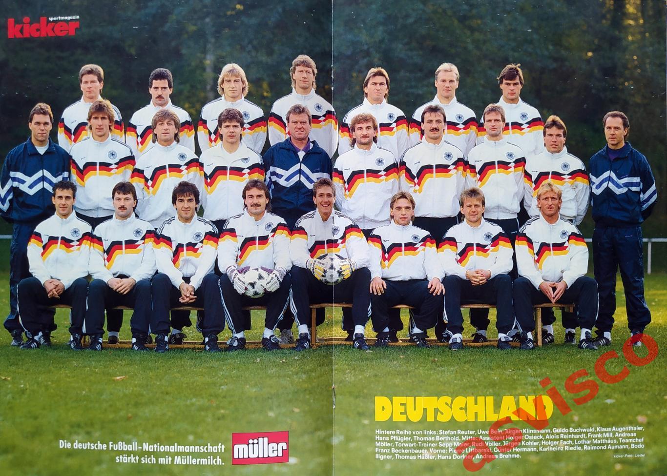 Чемпионат Мира по футболу в Италии 1990 года. Группа D. Представление команд. 1