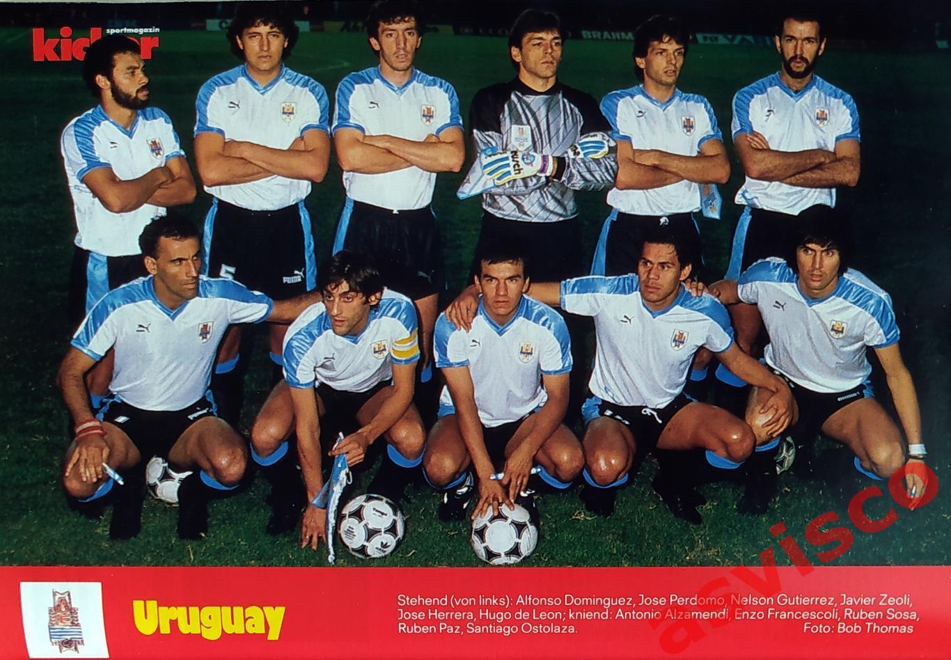 Чемпионат Мира по футболу в Италии 1990 года. Группа Е. Представление команд. 3