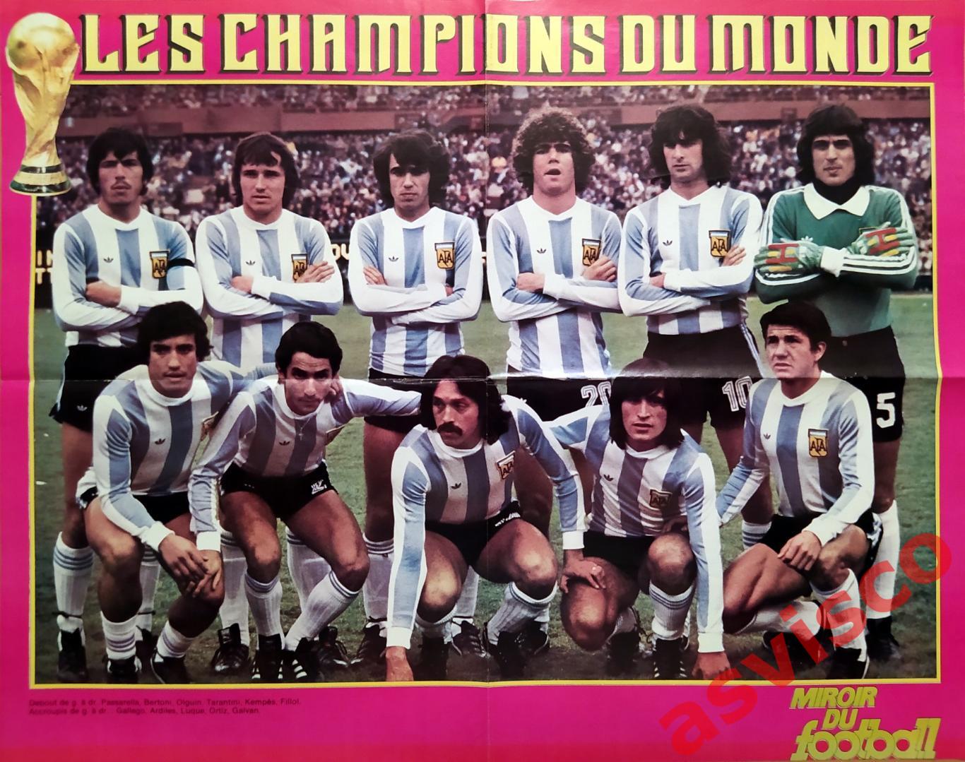 Чемпионат Мира по футболу в Аргентине. Итоги, Июль 1978 года. 4