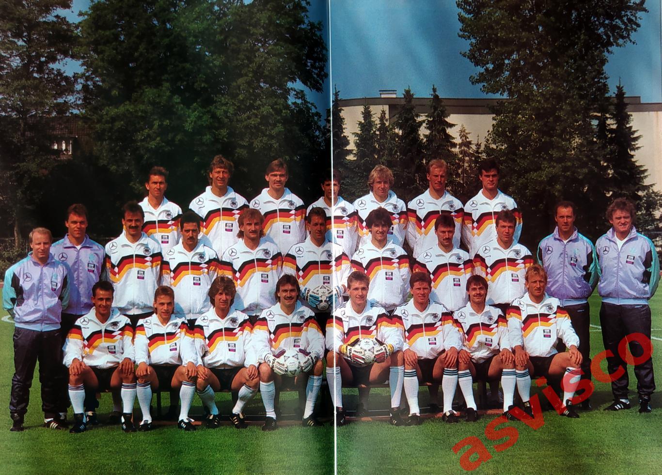 ГЕРМАНИЯ - Чемпион Мира по футболу 1990 года. Итоги ЧМ-90 в Италии. 5