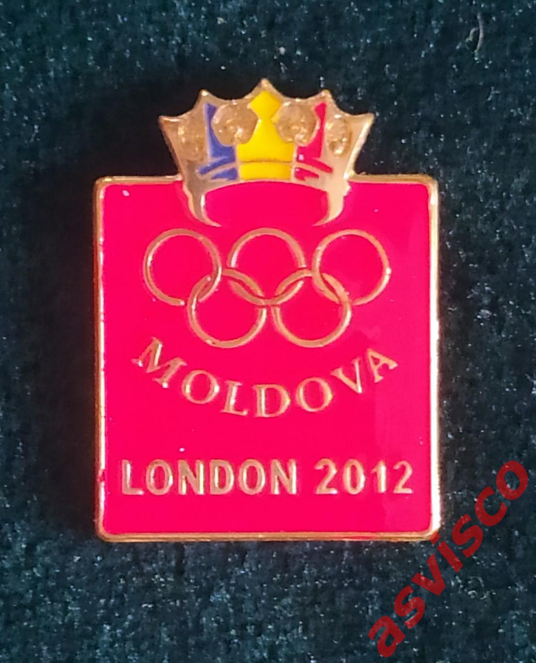 Значок НОК Республики Молдова на Олимпийских Играх в Лондоне, 2012 год (II). 4
