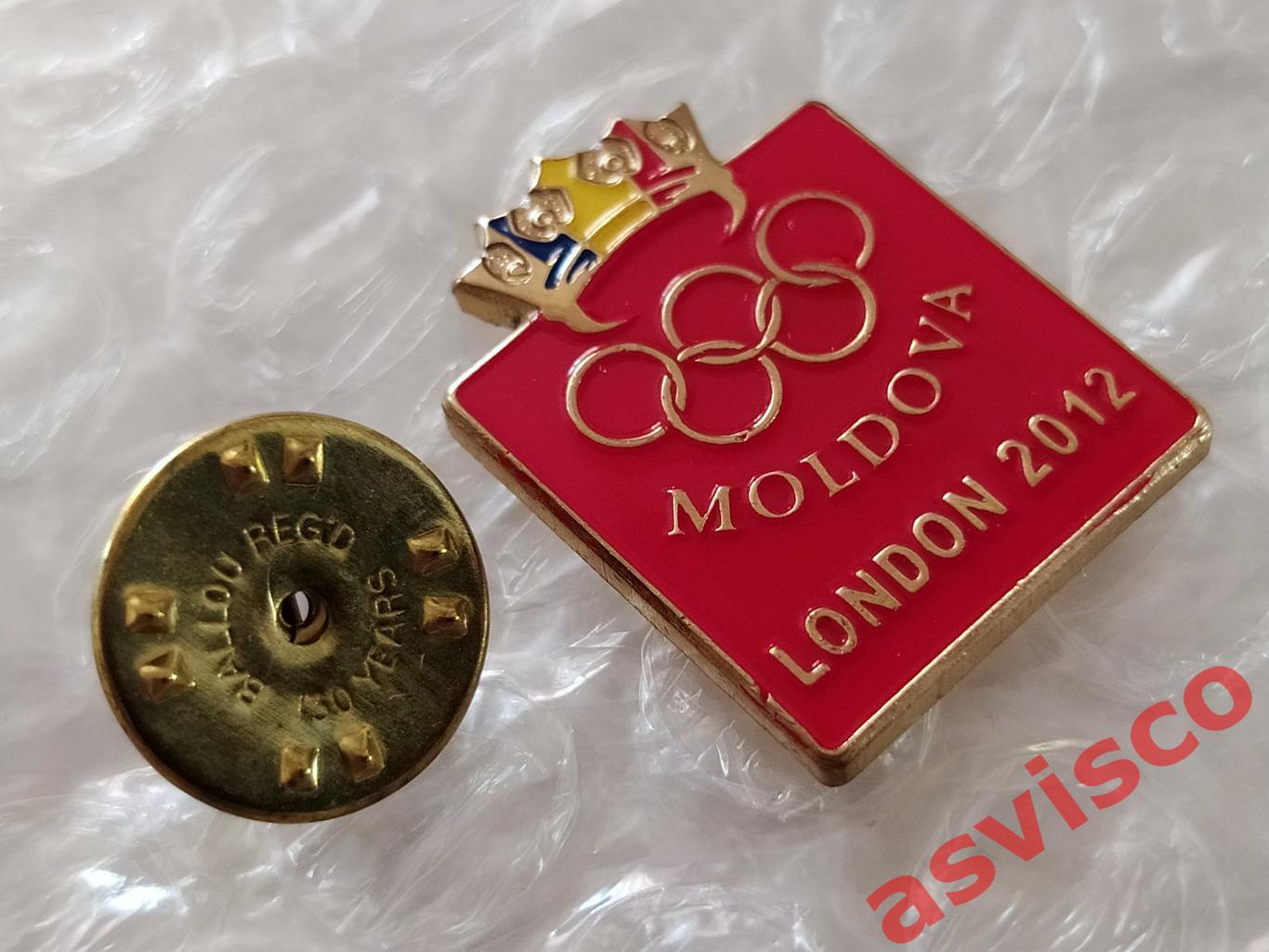 Значок НОК Республики Молдова на Олимпийских Играх в Лондоне, 2012 год (II). 7