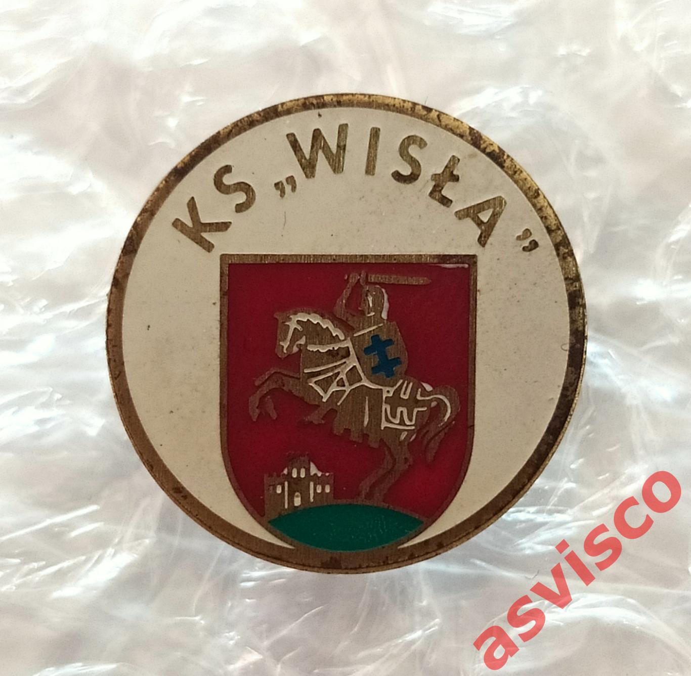 Значок Футбольный клуб KS WISLA PULAWY / СК ВИСЛА из Пулавы / Польша. 6