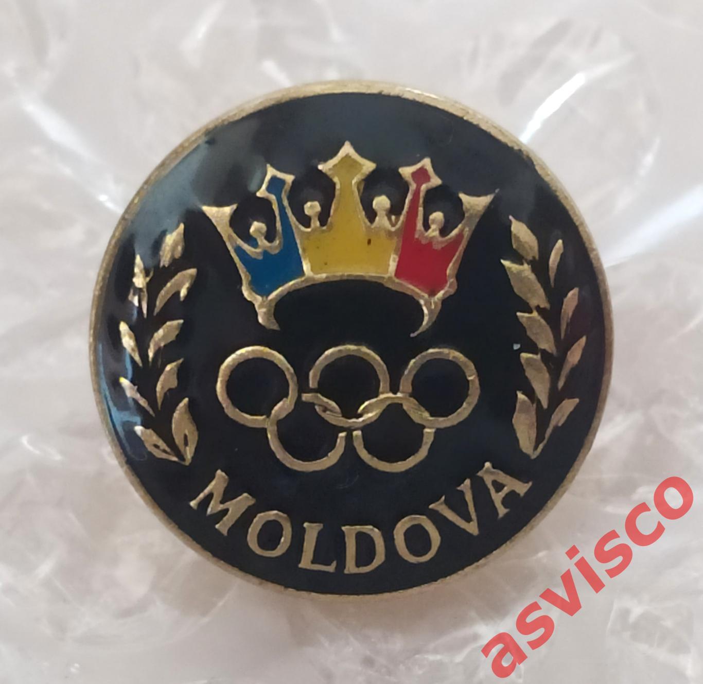 Значок Национальный Олимпийский Комитет Республики Молдова (III). 2