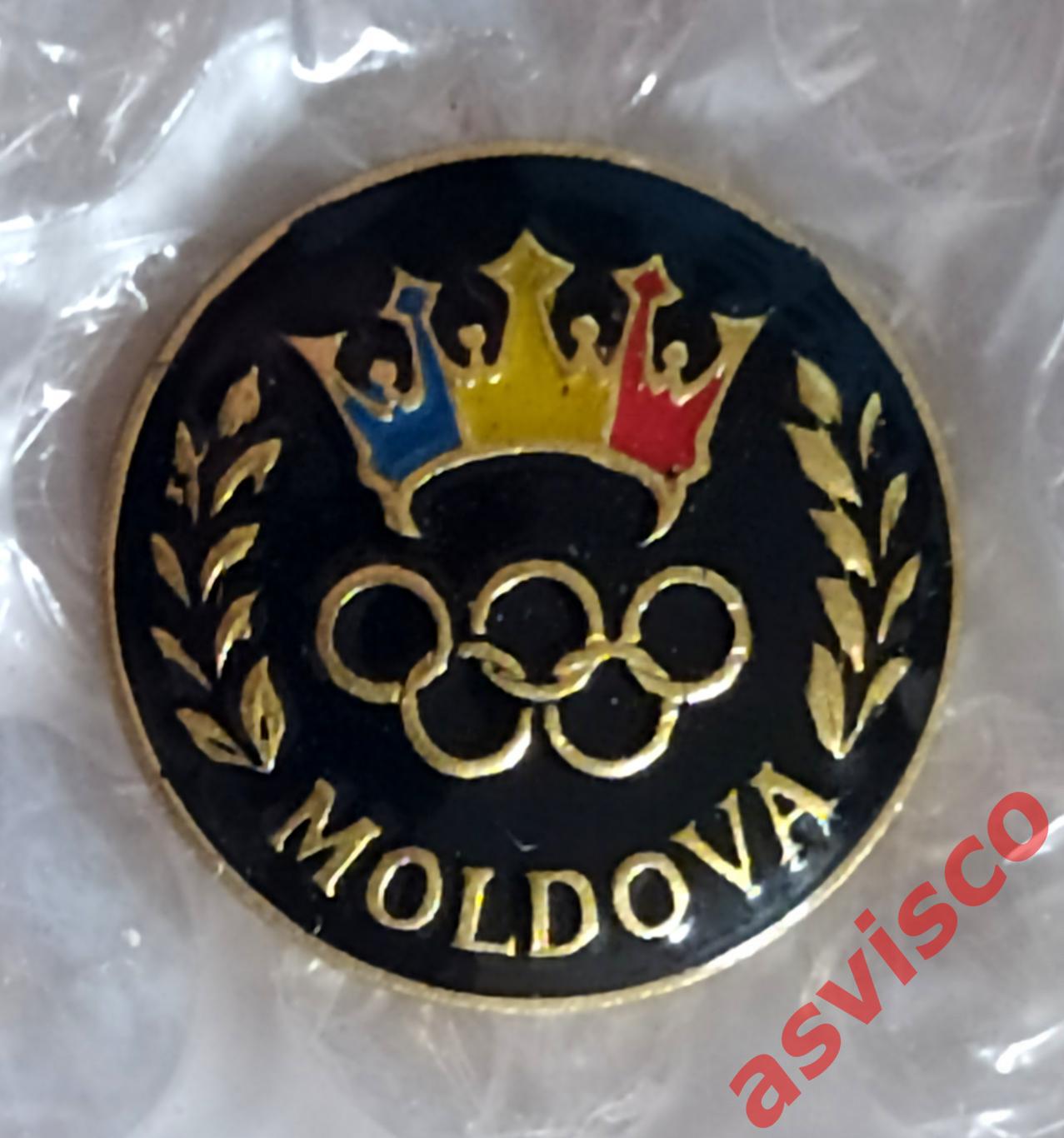 Значок Национальный Олимпийский Комитет Республики Молдова (III). 5