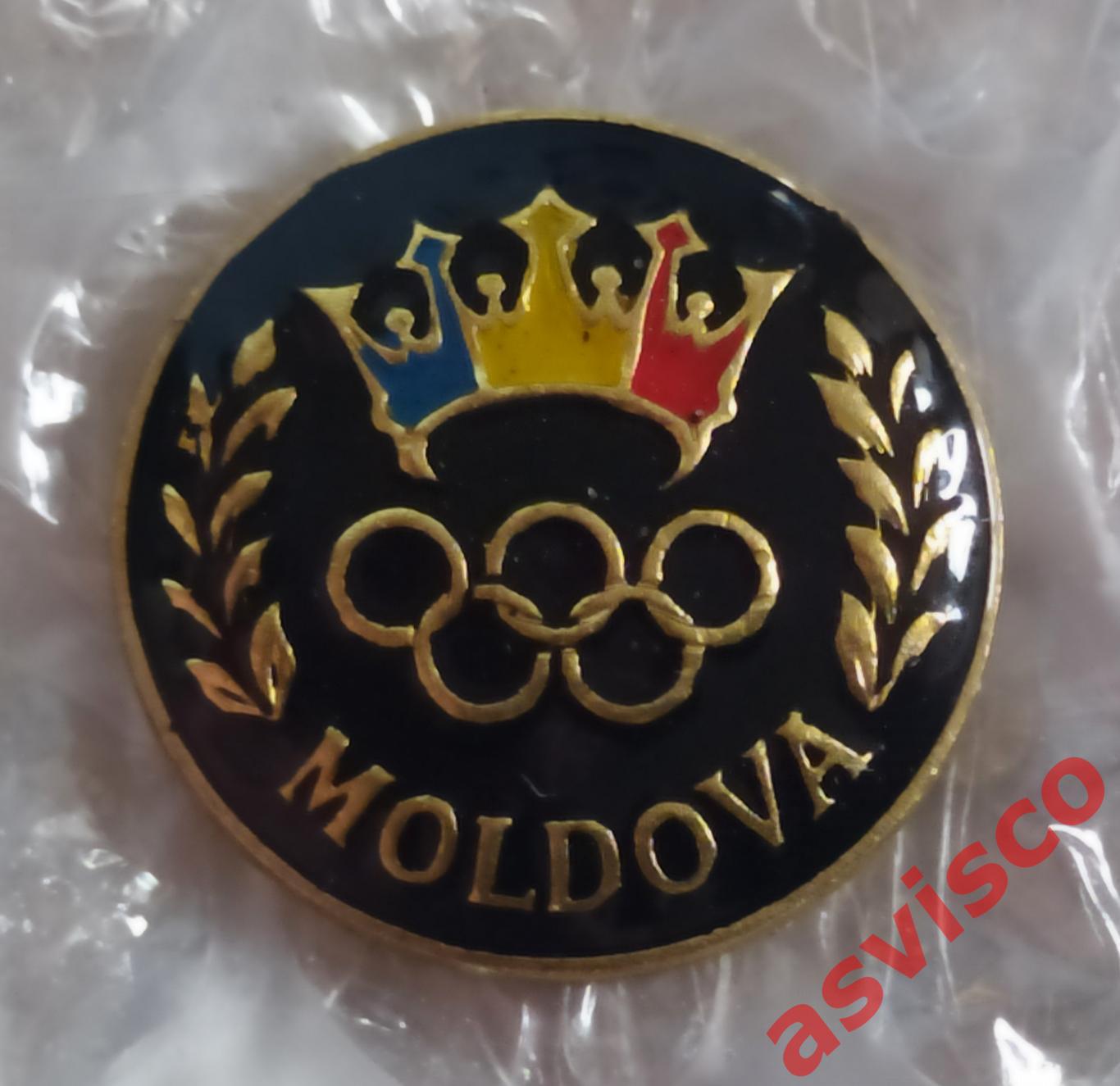 Значок Национальный Олимпийский Комитет Республики Молдова (III). 7