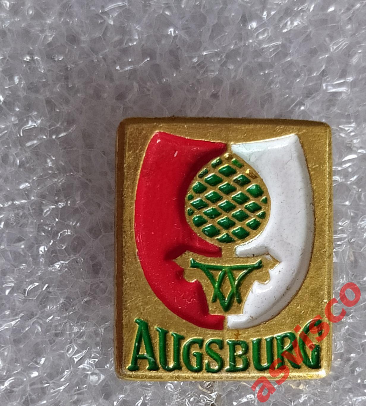 Значок Герб города Аугсбург из Германии. 5