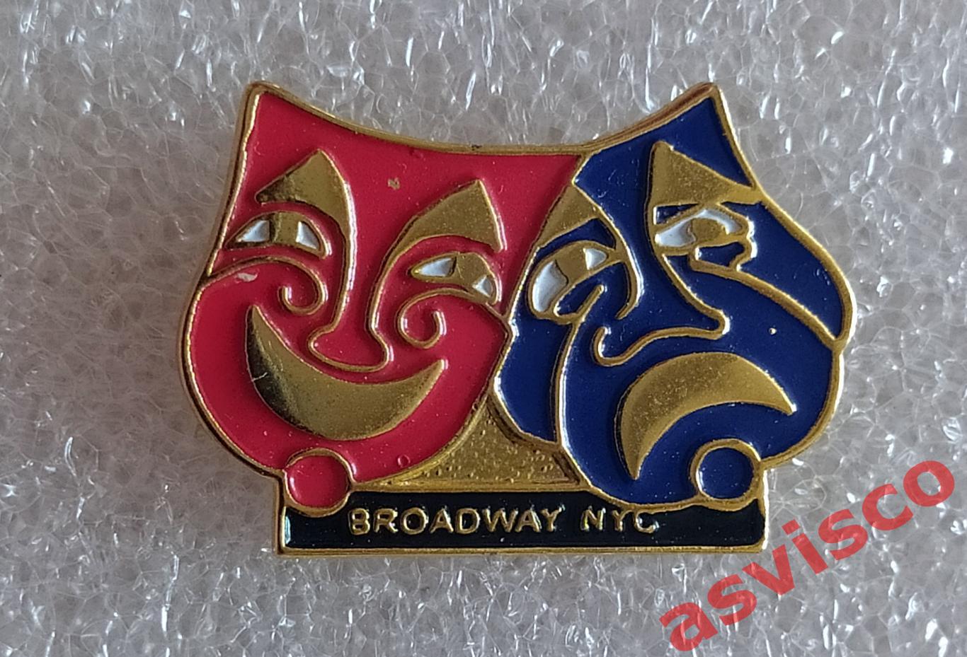 Значок Бродвей - Символ города Нью-Йорк из США. 7