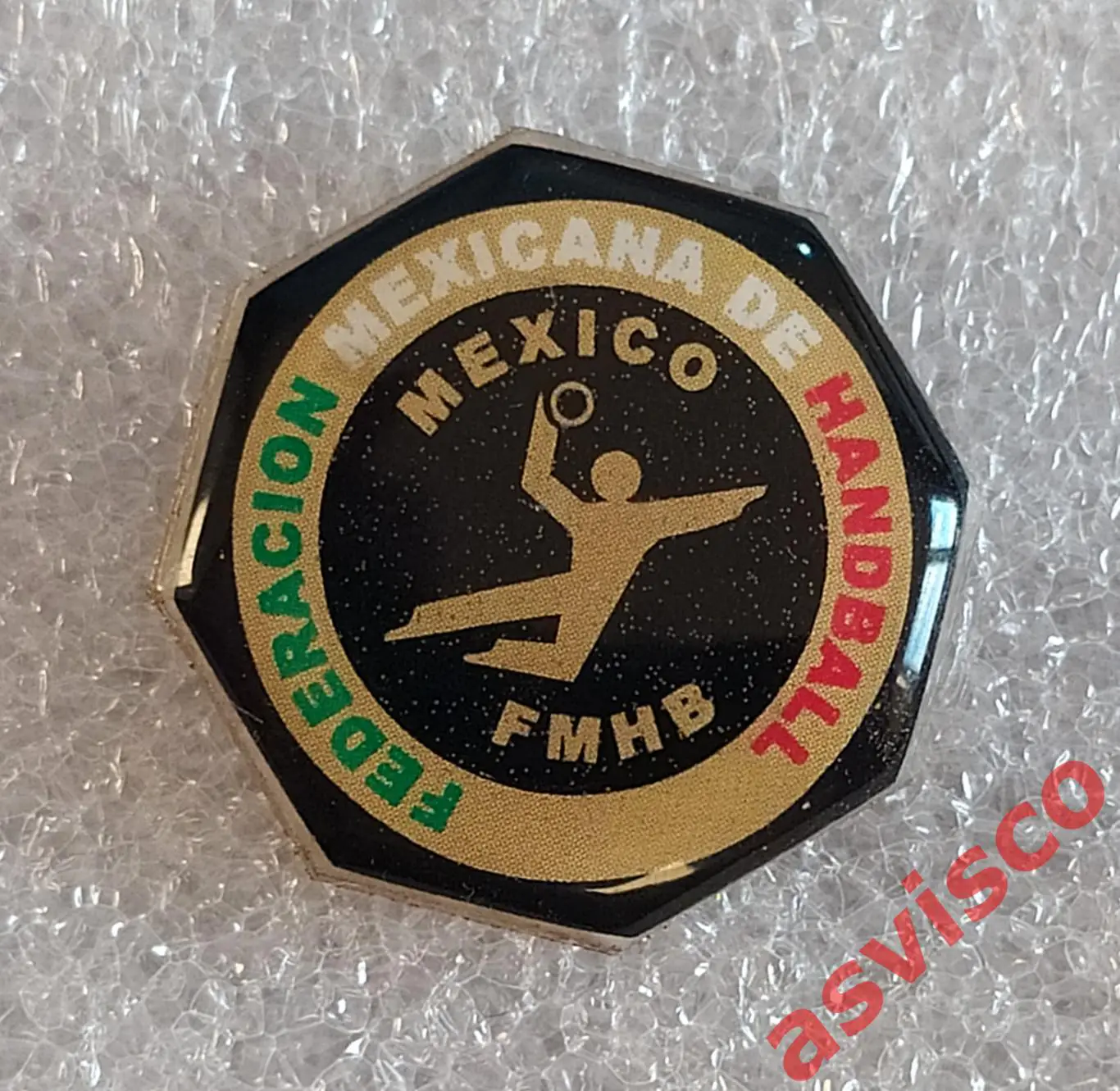 Значок Мексиканская Федерация Гандбола.