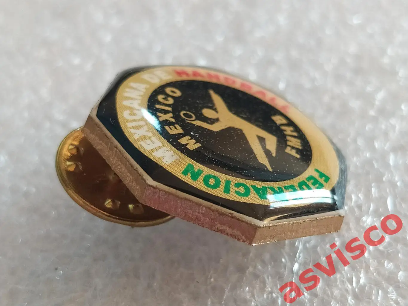 Значок Мексиканская Федерация Гандбола. 4