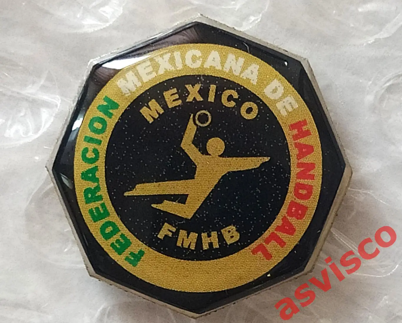 Значок Мексиканская Федерация Гандбола. 6
