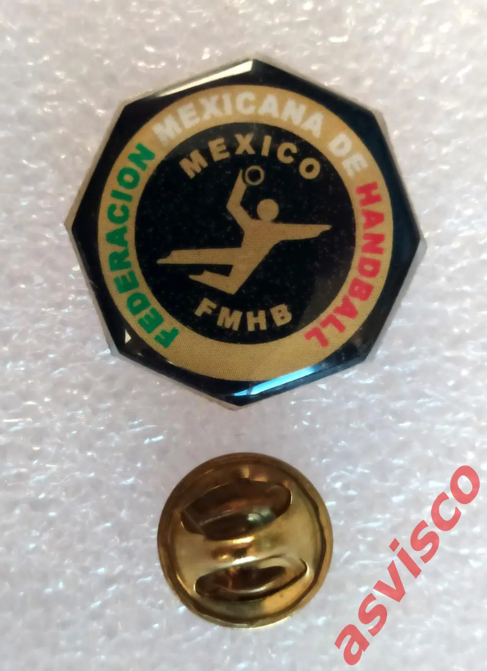 Значок Мексиканская Федерация Гандбола. 7