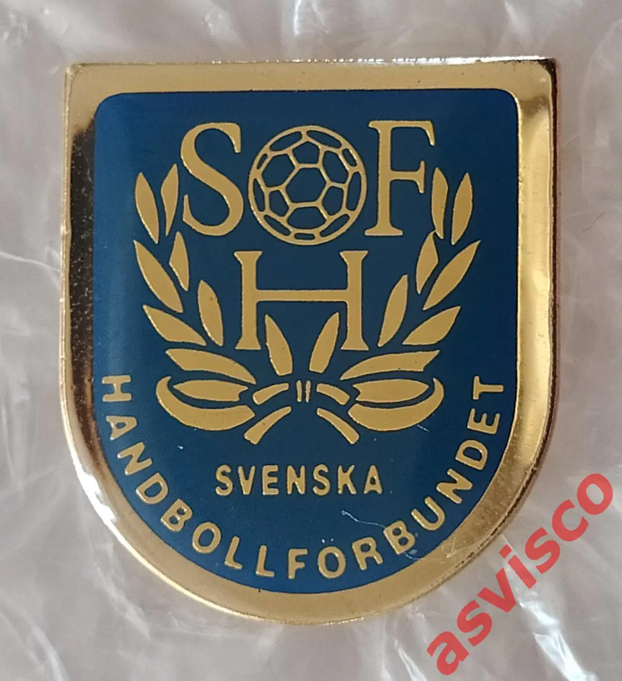 Значок Шведская Федерация Гандбола.