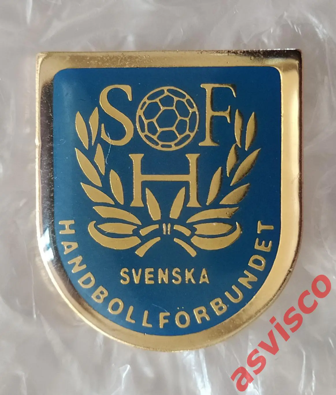 Значок Шведская Федерация Гандбола. 5