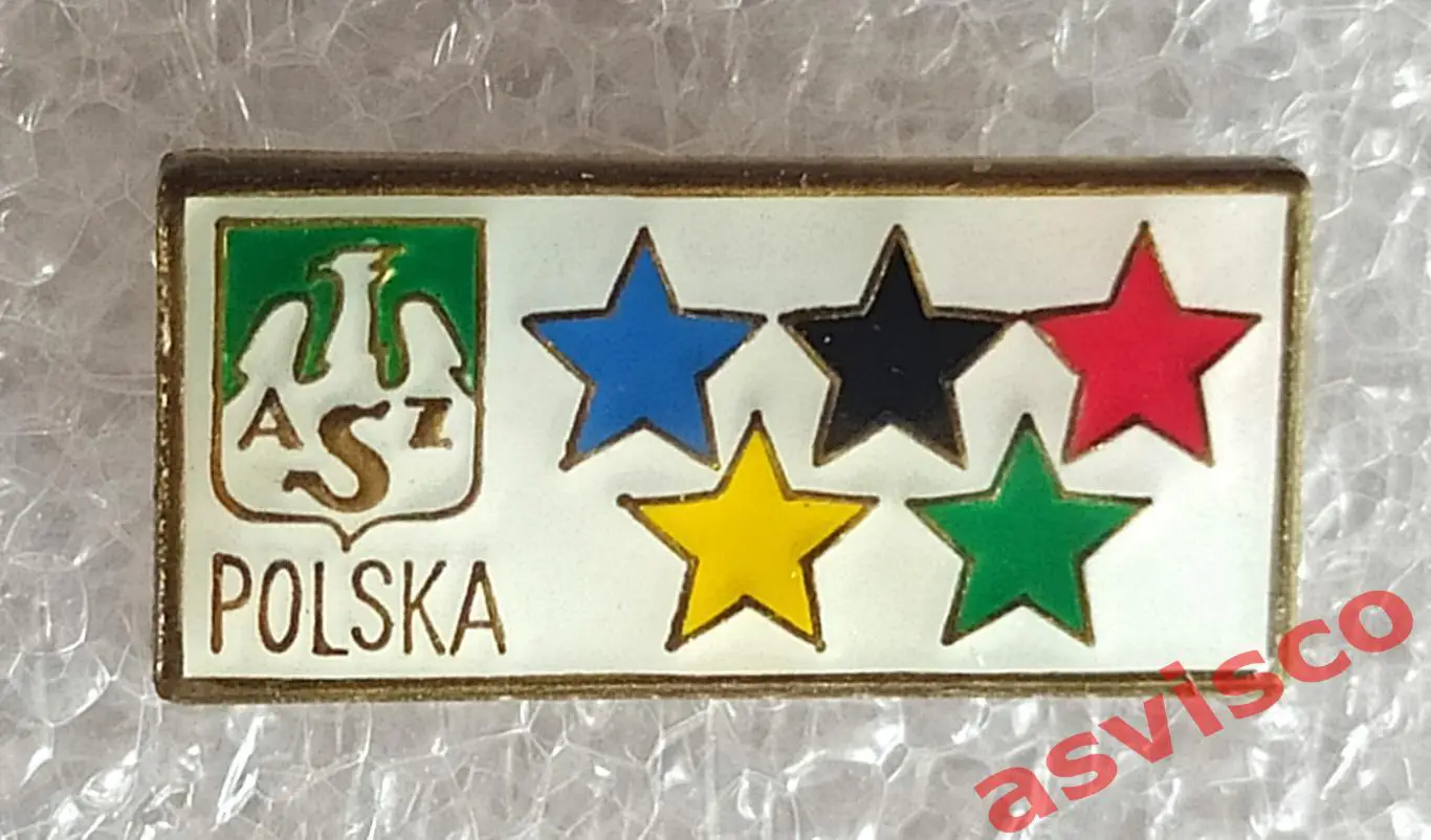 Значок Ассоциация Академического Спорта из Польши (I).