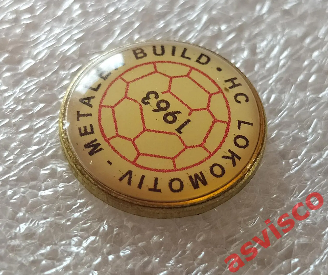 Значок Гандбольный клуб ЛОКОМОТИВ МЕТАЛЕКС БИЛД из Варны / Болгария. 1