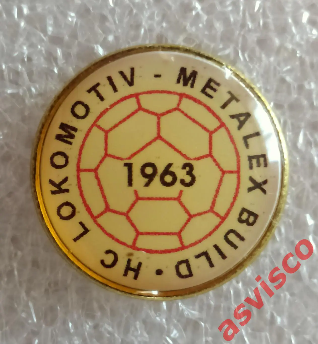 Значок Гандбольный клуб ЛОКОМОТИВ МЕТАЛЕКС БИЛД из Варны / Болгария. 3