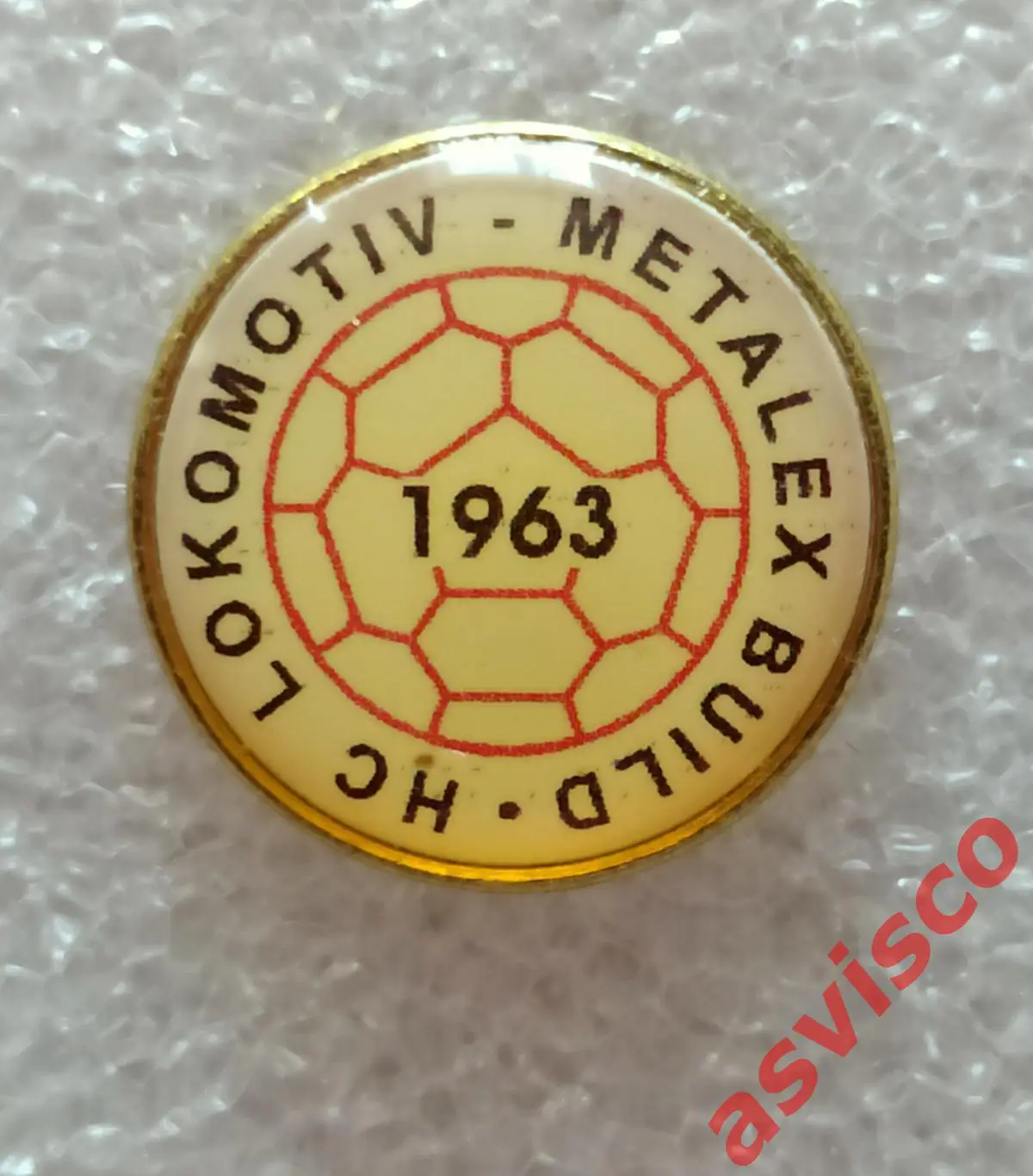 Значок Гандбольный клуб ЛОКОМОТИВ МЕТАЛЕКС БИЛД из Варны / Болгария. 7