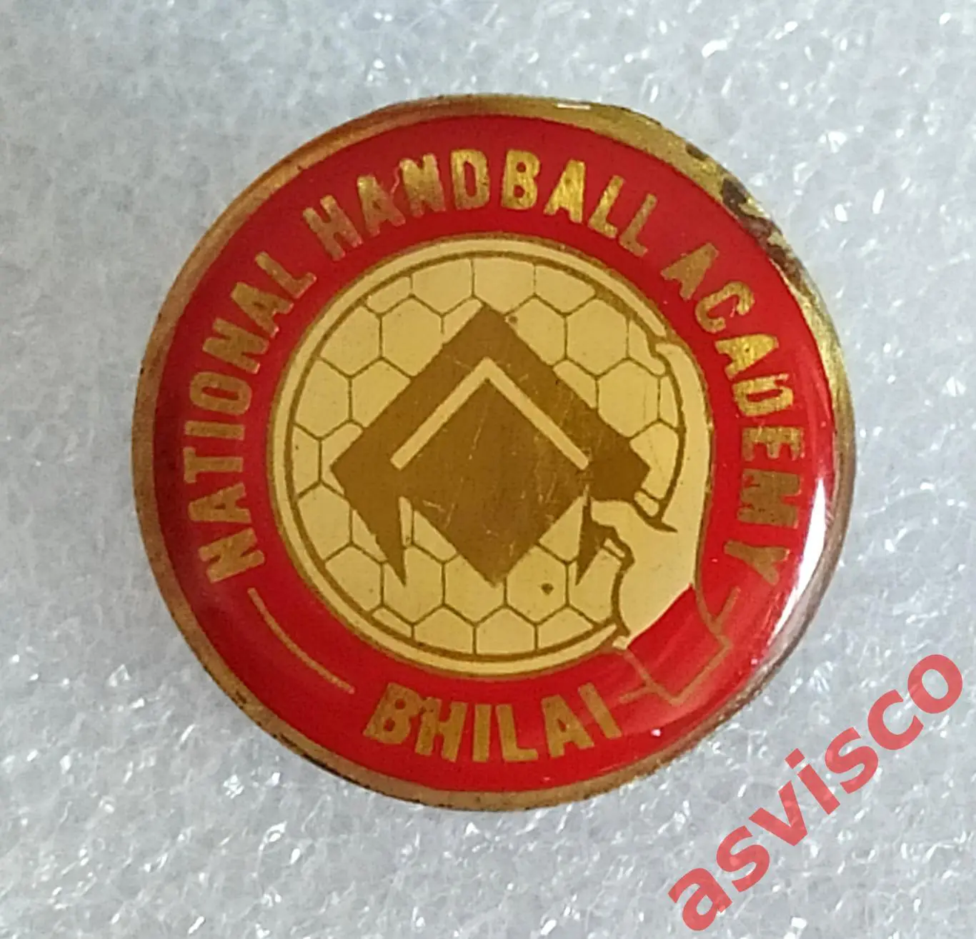 Значок Национальная Академия Гандбола, Бхилаи / Индия.