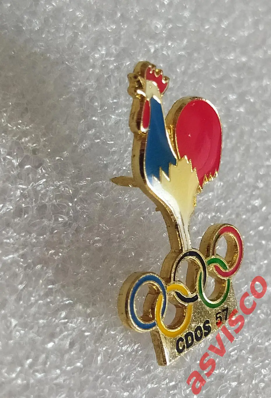 Значок Олимпийский и Спортивный Комитет Департамента, НОК Франции. 6