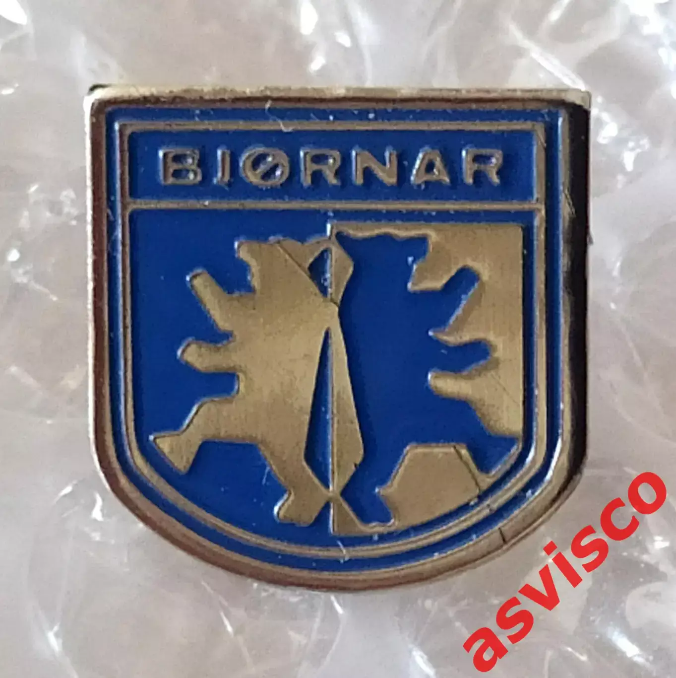 Значок Гандбольный Клуб BJORNAR Handball / Бьорнар из Бергена / Норвегия.