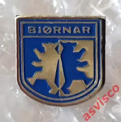 Значок Гандбольный Клуб BJORNAR Handball / Бьорнар из Бергена / Норвегия.