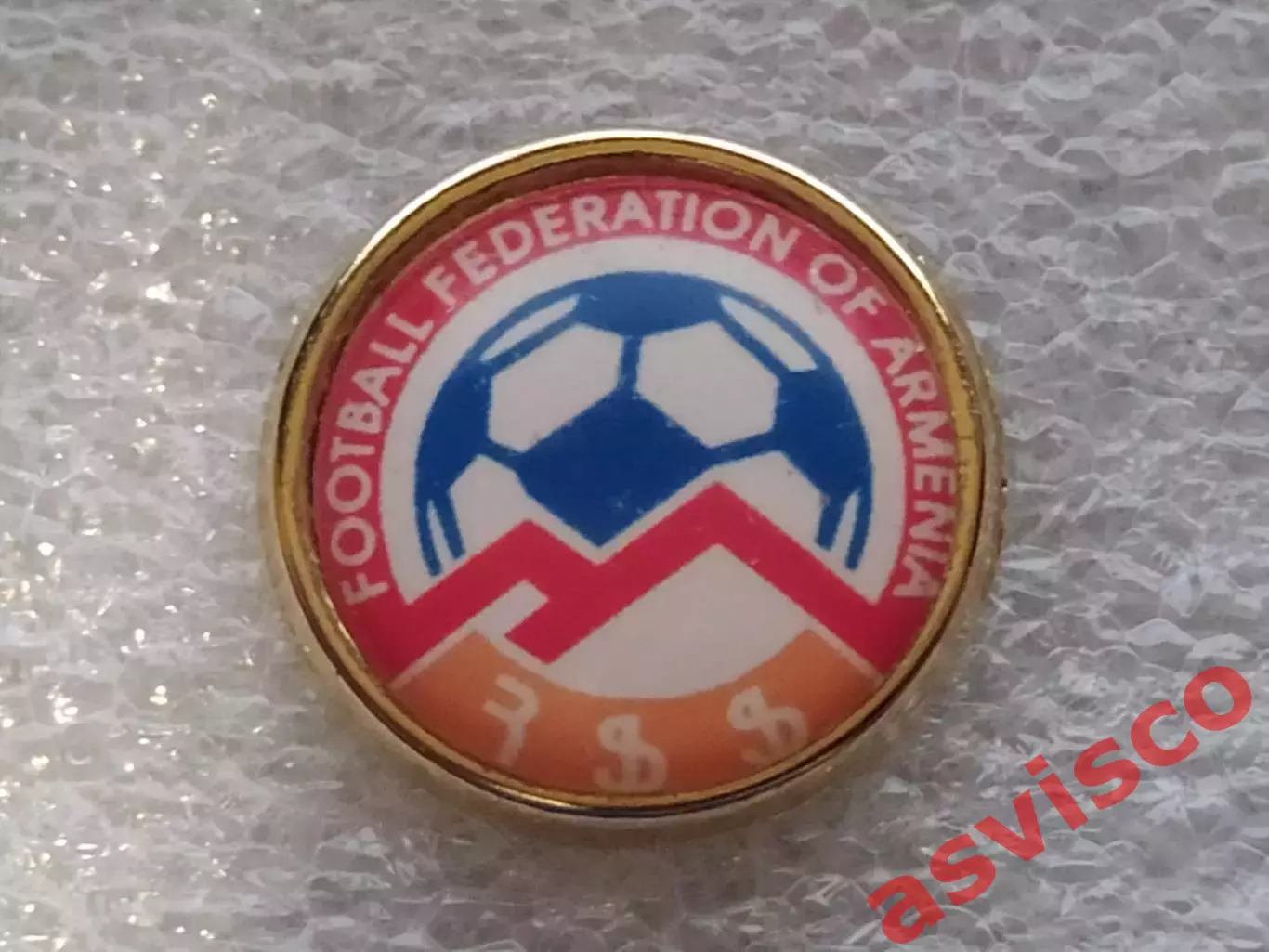 Значок Федерация Футбола Армении. 4