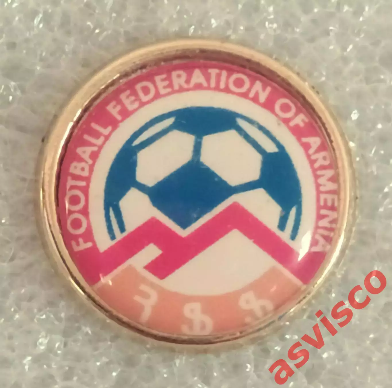 Значок Федерация Футбола Армении. 6