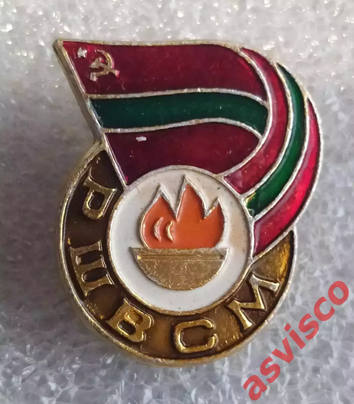 Значок РШВСМ по футболу. Молдавская ССР. 7