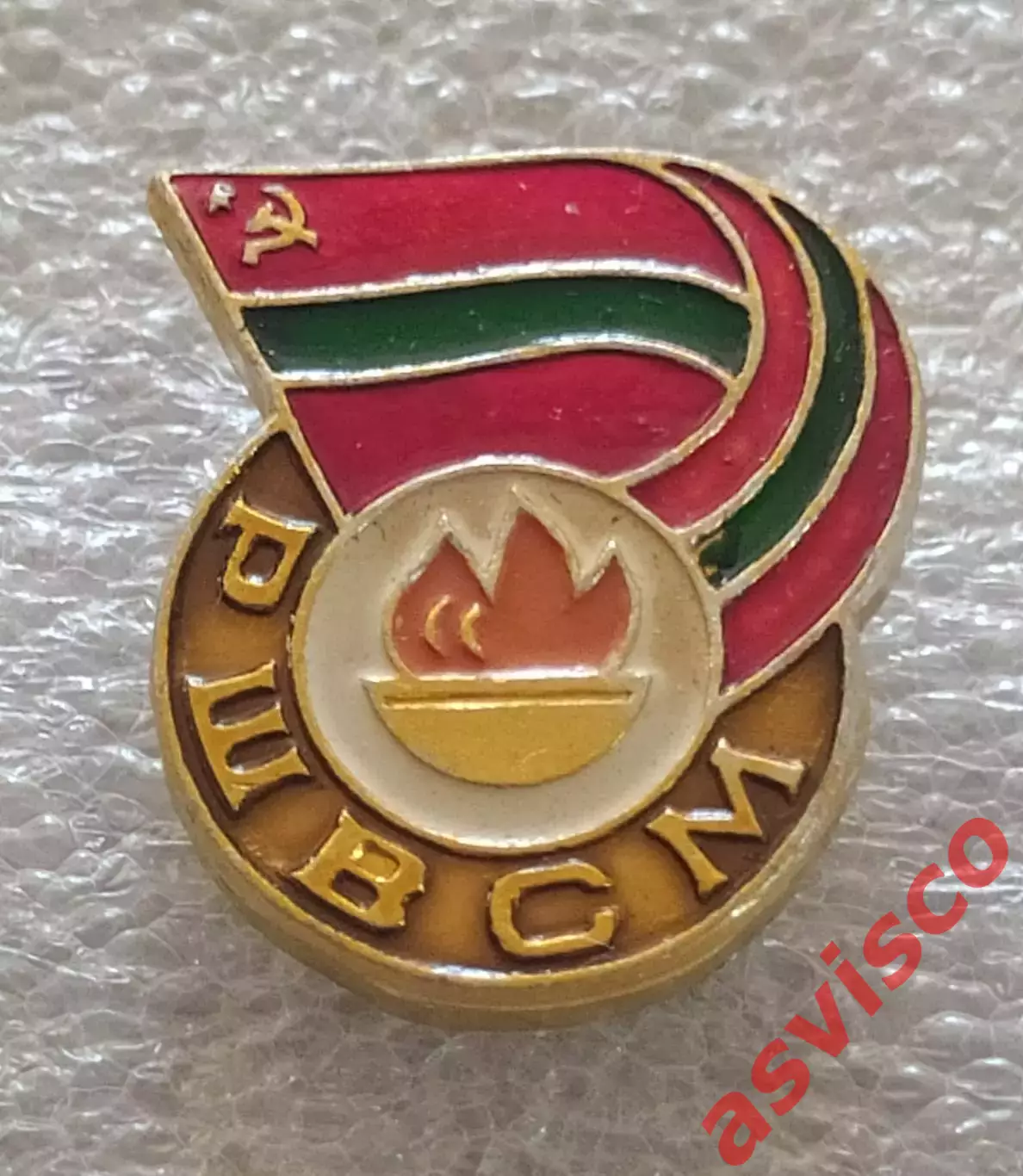 Значок РШВСМ по футболу. Молдавская ССР.