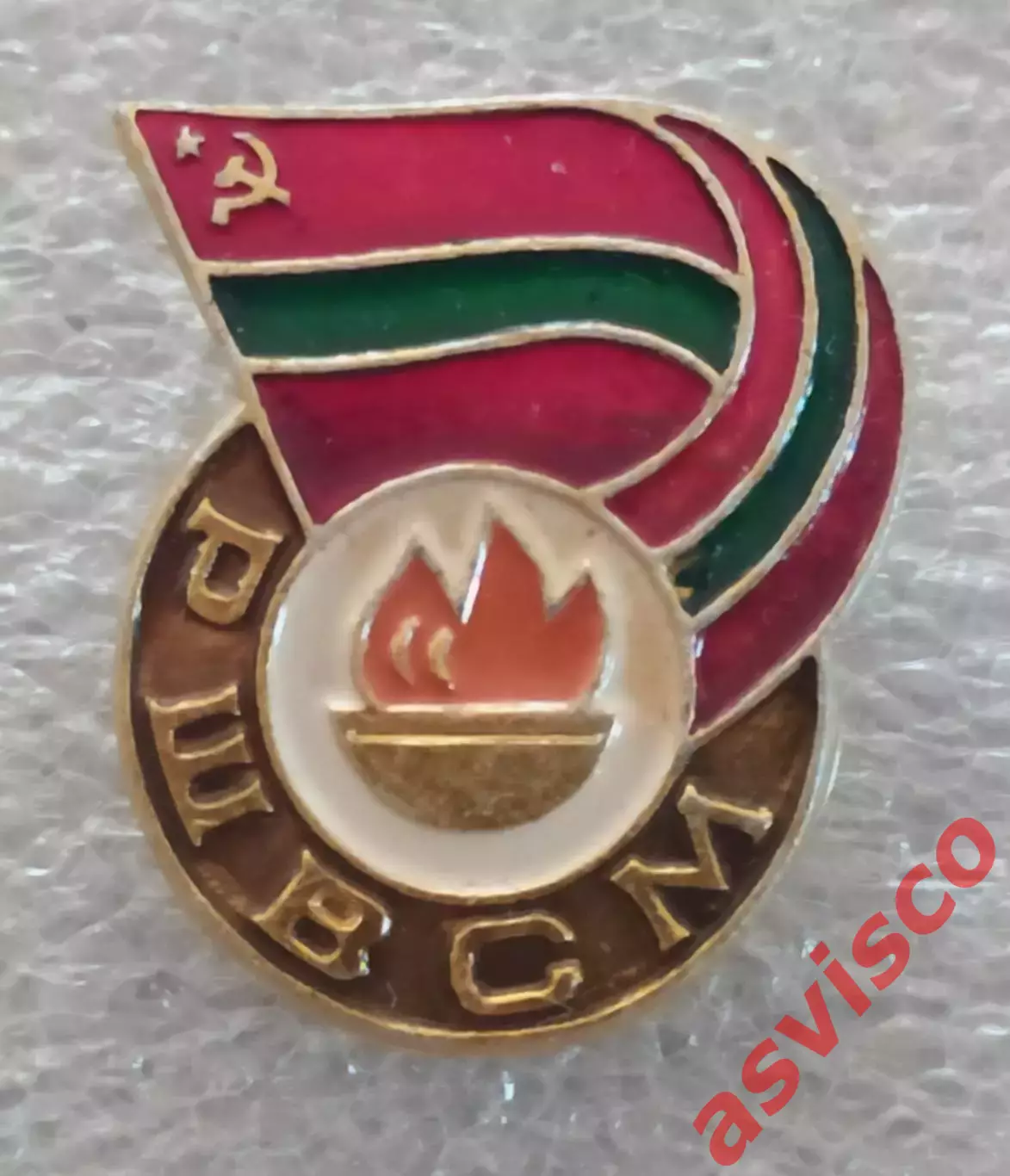 Значок РШВСМ по футболу. Молдавская ССР. 2